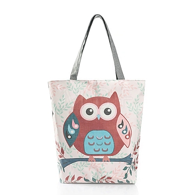 Polyester Printed Shoulder Bags PW-WG7B1EB-01-1