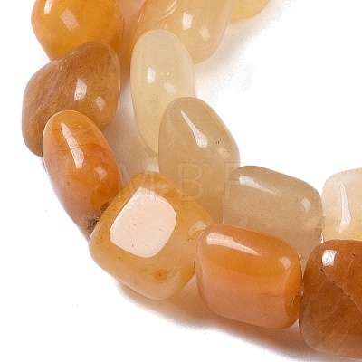 Natural Topaz Jade Beads Strands G-M435-A10-01-1