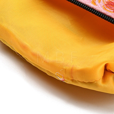 Chinese Style Floral Cloth Jewelry Storage Zipper Pouches AJEW-D063-01F-1