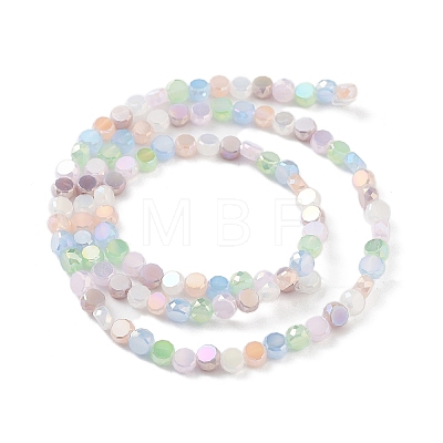 Electroplate Glass Beads EGLA-P056-01-1