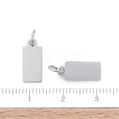 Anti-Tarnish 304 Stainless Steel Pendants STAS-I311-31B-P-1