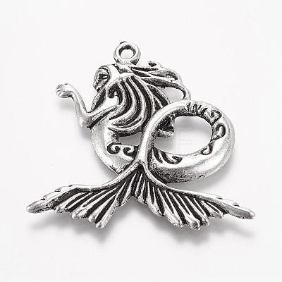 Tibetan Style Alloy Pendants PALLOY-F173-08AS-1