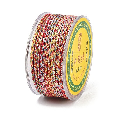 11M Braided Nylon Chinese Knot Cord WCOR-B001-2mm-04-1