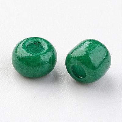 6/0 Baking Paint Glass Seed Beads X-SEED-S003-K26-1