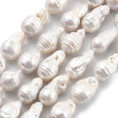 Natural Nucleated Pearl Beads Strands PEAR-B004-15H-01A-1