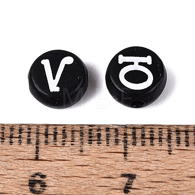 Opaque Acrylic Beads SACR-Q001-13C-1
