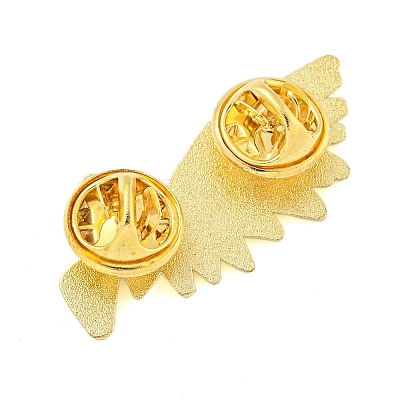 Golden Alloy Brooches JEWB-I030-06A-1