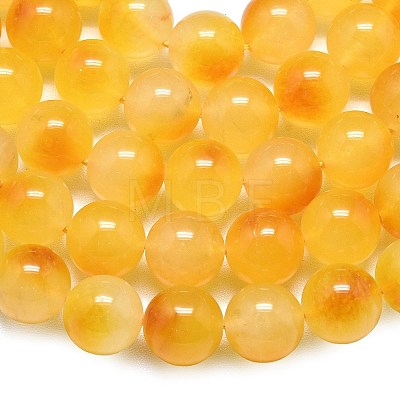 Natural Malaysia Jade Beads Strands G-L645-C01-14mm-27-1