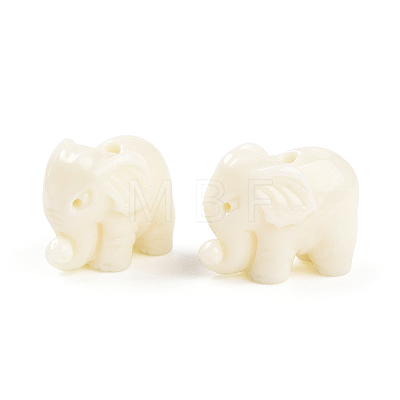 Dyed Elephant Synthetic Coral Beads CORA-S002-03-1