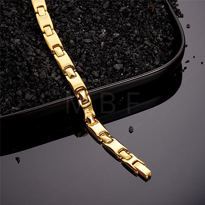 SHEGRACE Stainless Steel Watch Band Bracelets JB654B-1