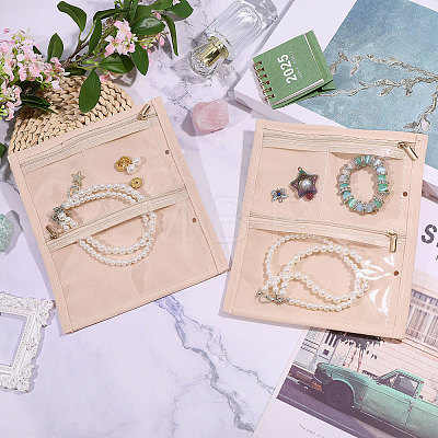 Nylon Travel Jewelry Bag AJEW-WH0596-904-1