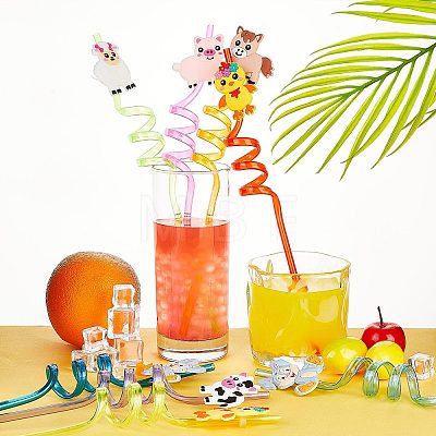 PET Spiral Drinking Straws FEPA-WH0001-07-1