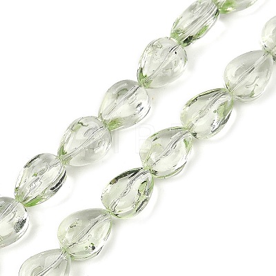 Transparent Glass Beads Strands GLAA-H038-03B-1