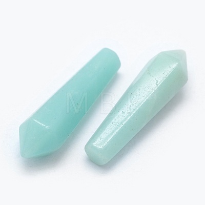 Natural Amazonite Pointed Beads G-E490-C05-1