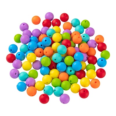 7 Colors Food Grade Eco-Friendly Silicone Beads SIL-LS0001-02A-1