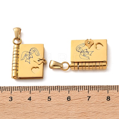 304 Stainless Steel Pendants SA-CBA694E-01G-05-1