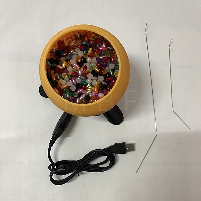 Electric Plastic Seed Bead Spinner TOOL-F018-01-1