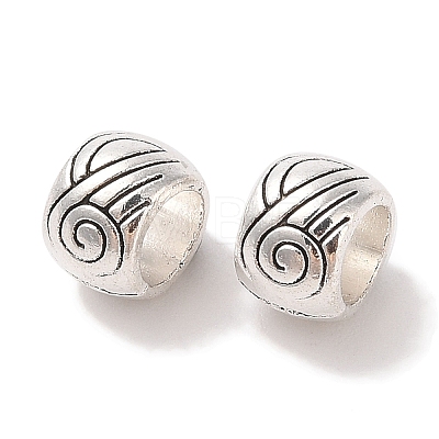 Tibetan Style Zinc Alloy Beads TIBEB-R063-014AS-RS-1