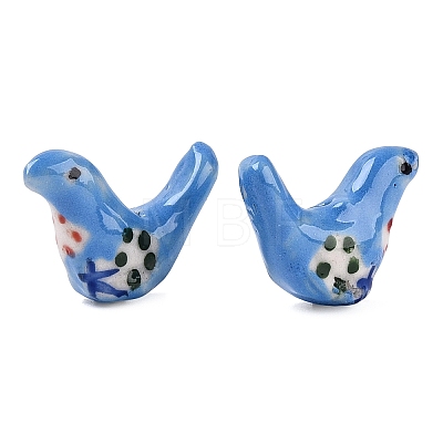 Handmade Porcelain Beads PORC-N013-07D-1