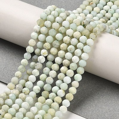 Natural Green Opal Beads Strands G-Z035-A02-02A-1
