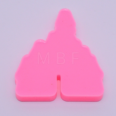 Castle Keychain Silicone Molds DIY-TAC0008-46-1