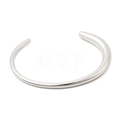 304 Stainless Steel Cuff Bangles for Women BJEW-G776-01P-1