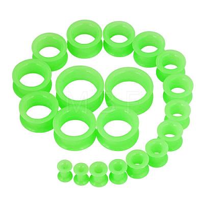 10 Pairs Silicone Ear Gauges WGCF9F6-17-1