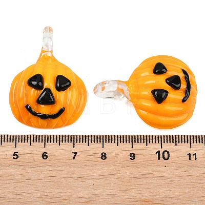Handmade Lampwork Pendants LAMP-C026-02-1
