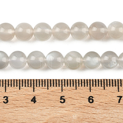 Natural White Moonstone Beads Strands G-Z137-A01-6mm-1