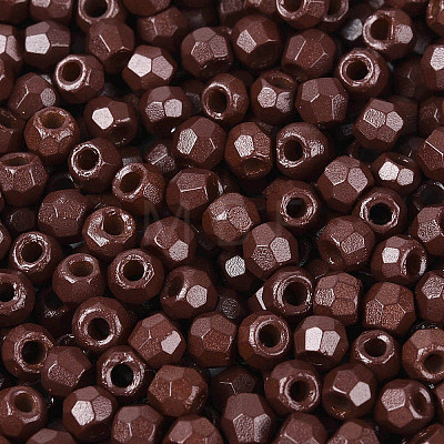 Baking Paint Pearlized Glass Seed Beads SEED-T007-21A-10-1