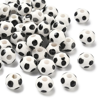 Handmade Porcelain European Beads LS-PORC-C009-01F-1