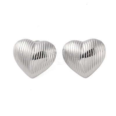 304 Stainless Steel Earrings EJEW-O004-03P-1