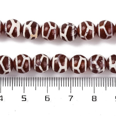 Tibetan Style dZi Beads G-U006-06G-02-1