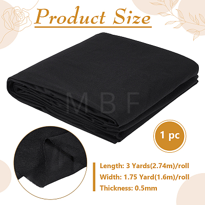 3 Yards Polyester Flame-retardant Brushed Fabric DIY-BC0013-84A-1