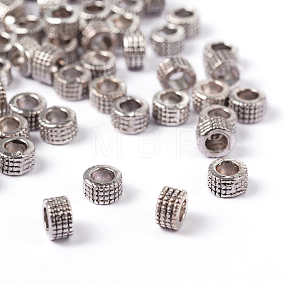 Tibetan Style Alloy Spacer Beads X-LF0398Y-NF-1