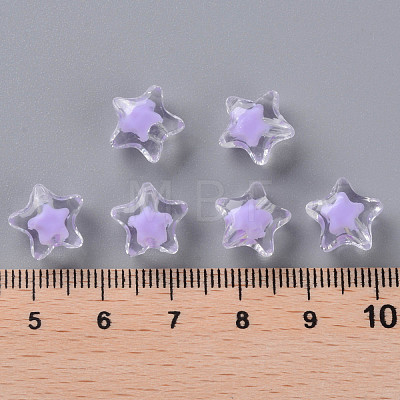 Transparent Acrylic Beads TACR-S152-01A-SS2114-1