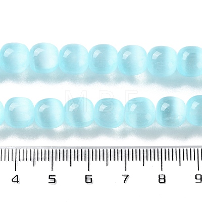 Natural Selenite Beads Strands G-B103-A01-08-1