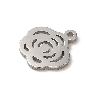 304 Stainless Steel Charms STAS-L022-319P-1