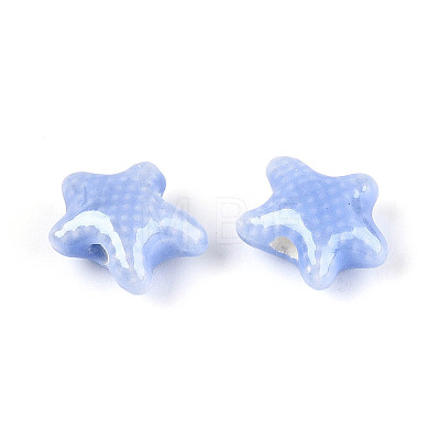 Handmade Porcelain Beads PORC-Q002-03A-01-1