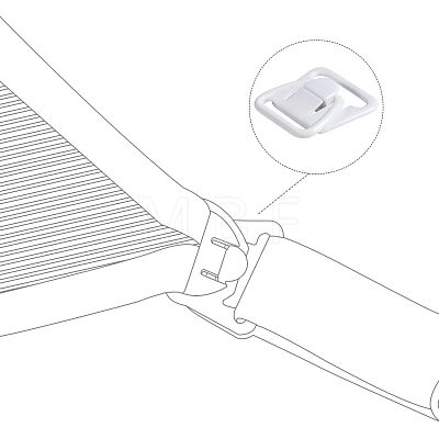 Plastic Hook and S-Hook Clasps KY-NB0001-07-1