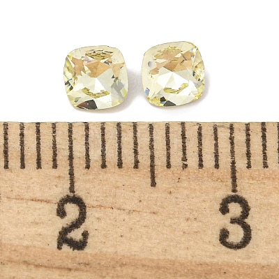 Glass Rhinestone Cabochons RGLA-L029-14B-213-1