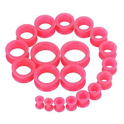 10 Pairs Silicone Ear Gauges WGCF9F6-21-1