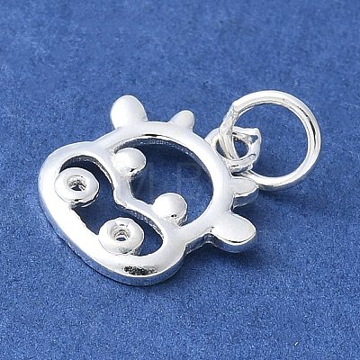 925 Sterling Silver Chinese Zodiac Outline Charms STER-P066-02S-02-1