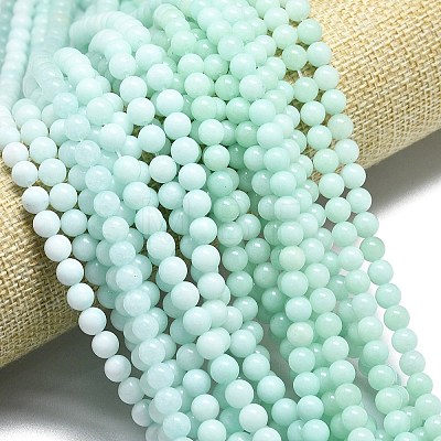 Natural Malaysia Jade Beads Strands G-L645-A01-6mm-31-1