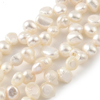 Natural Cultured Freshwater Pearl Beads Strands PEAR-A006-19C-1