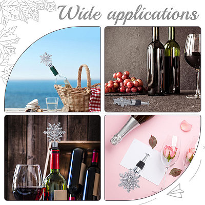 Custom Silicone Wine Bottle Stoppers FIND-WH0152-153-1