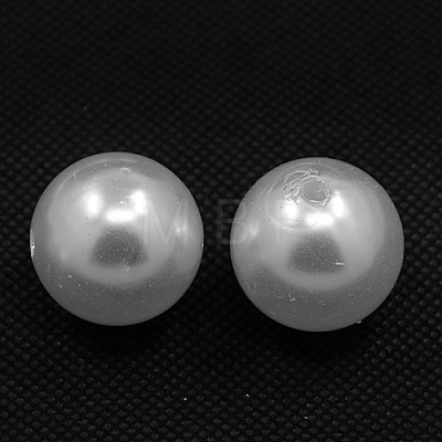 Imitated Pearl Acrylic Beads PACR-24D-1-1