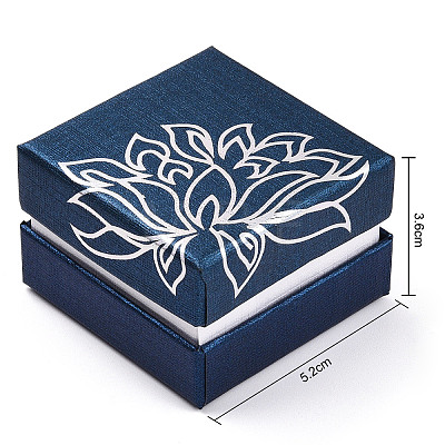 Printed Cardboard Jewelry Set Boxes CBOX-T005-01B-1