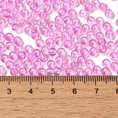 Transparent Colours Glass Seed Beads SEED-P007-02A-02-1