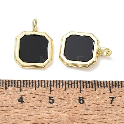 Alloy Acrylic Pendants AL-CBA4262-03G-02-1